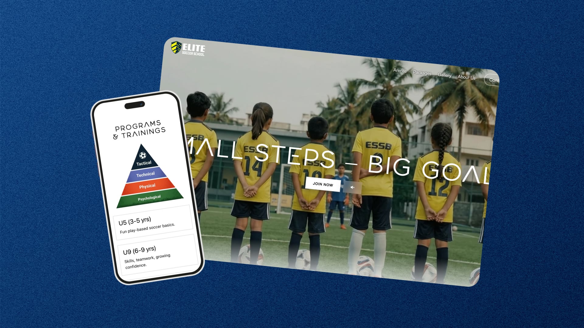 Elite Soccer School project thumbnail